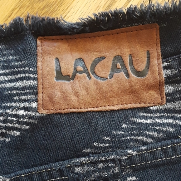 Lacau Festival Cut Off Shorts for Free People - Picture 4 of 9